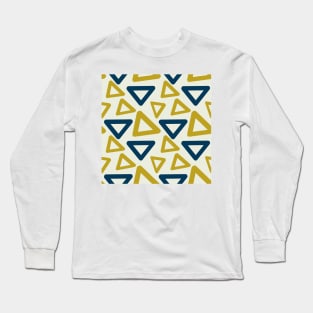 Modern Abstract Shape Patterns XII Long Sleeve T-Shirt